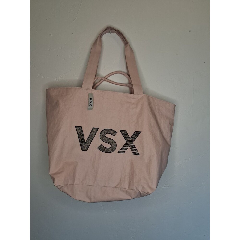 Victoria’s Secret VSX Blush Pink Oversized Gym Tote Bag Weekender Travel Carryon